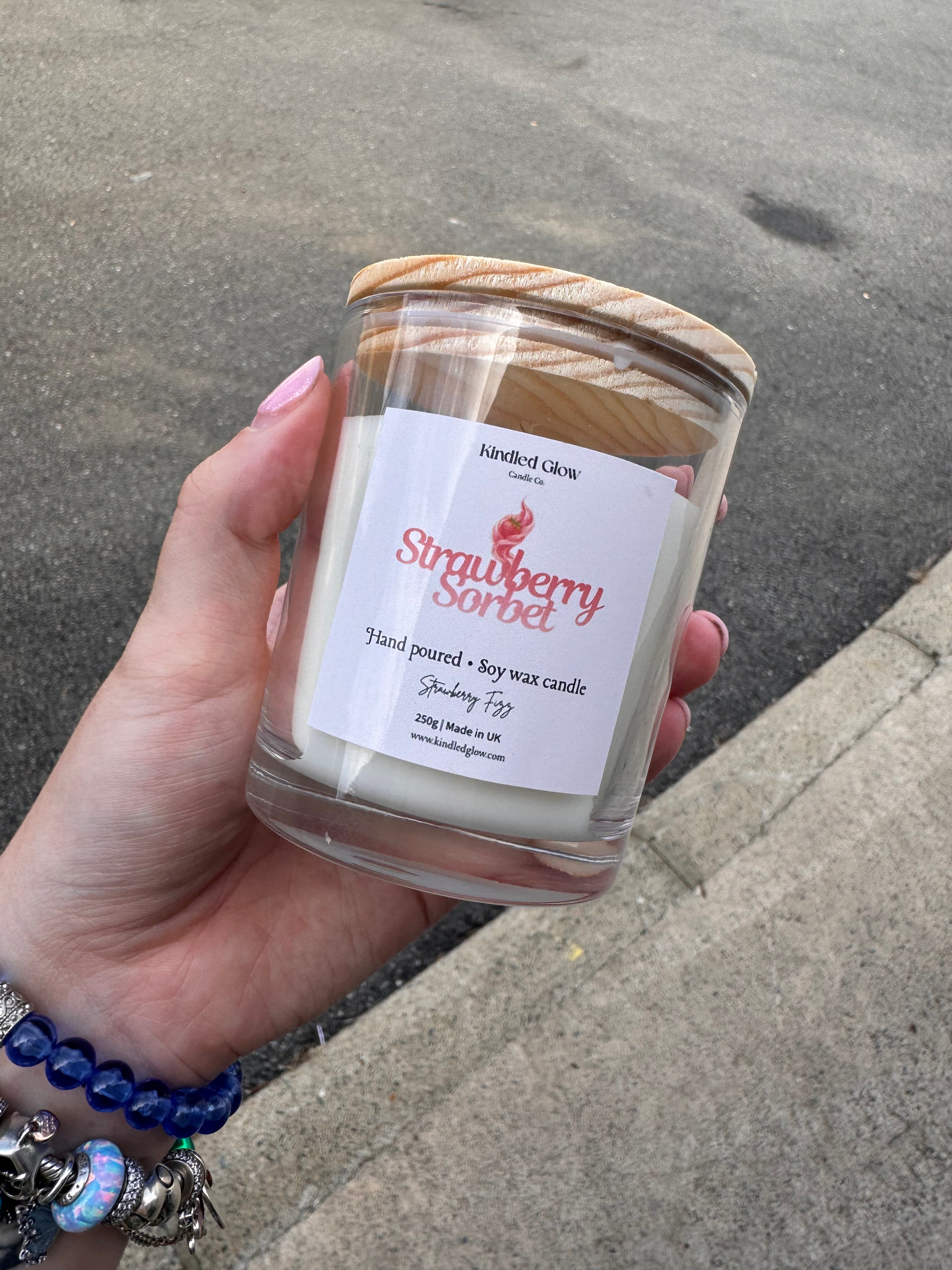 Strawberry Sorbet | Medium Candle