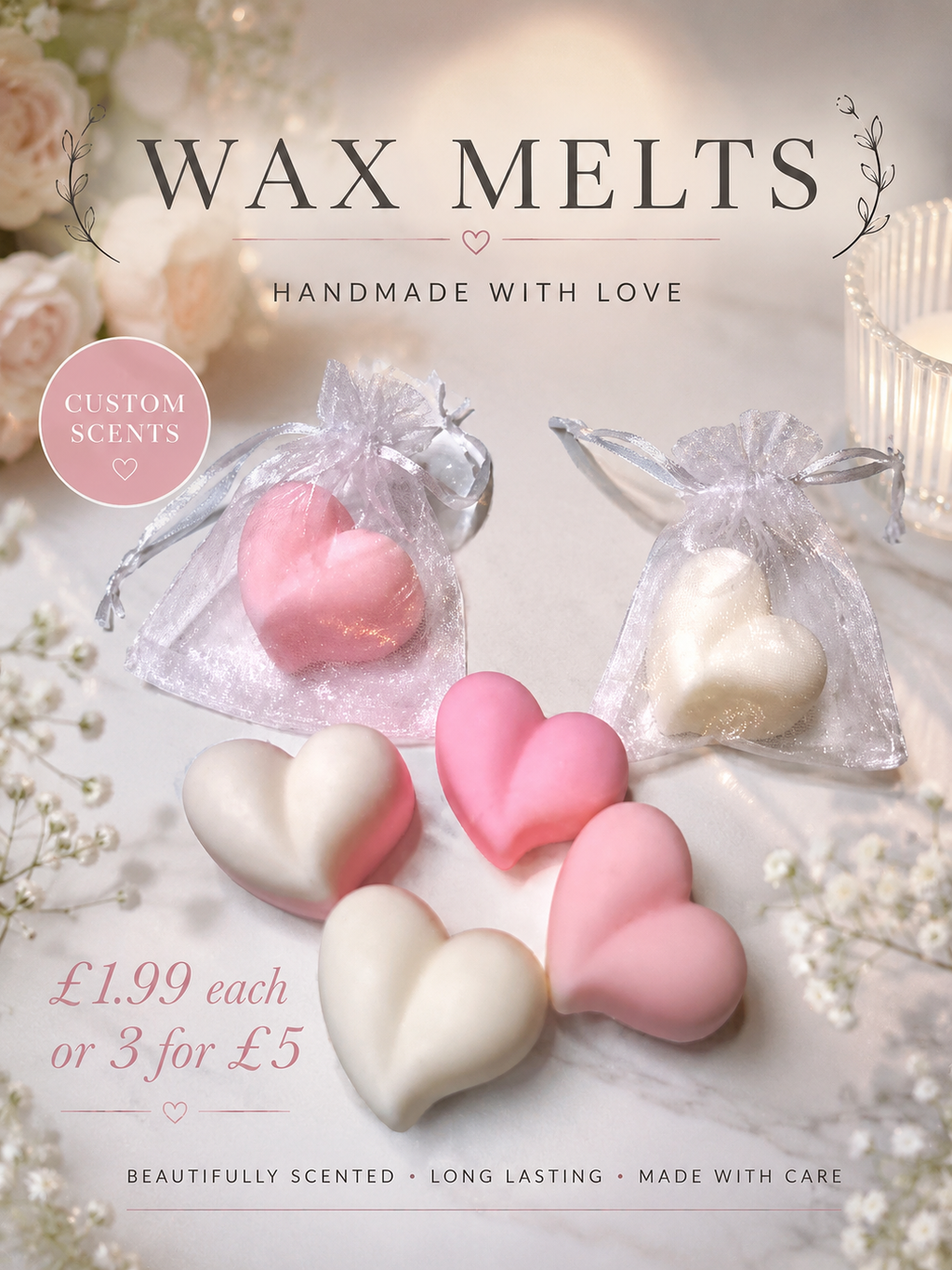 Wax Melts | Heart