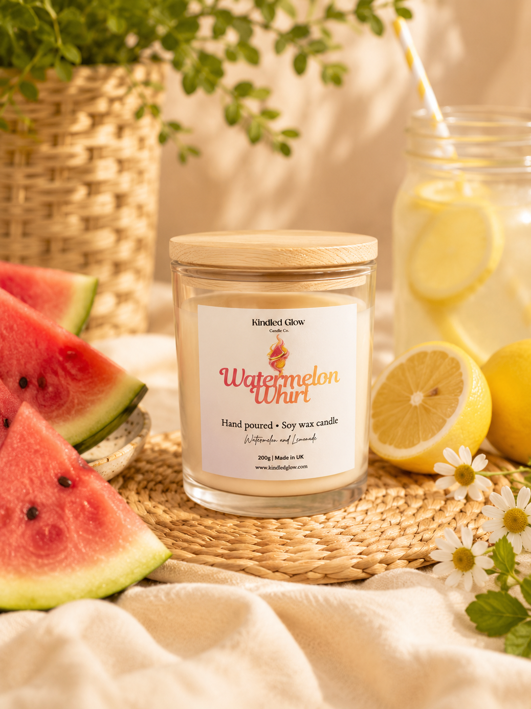 Watermelon Whirl | Medium Candle